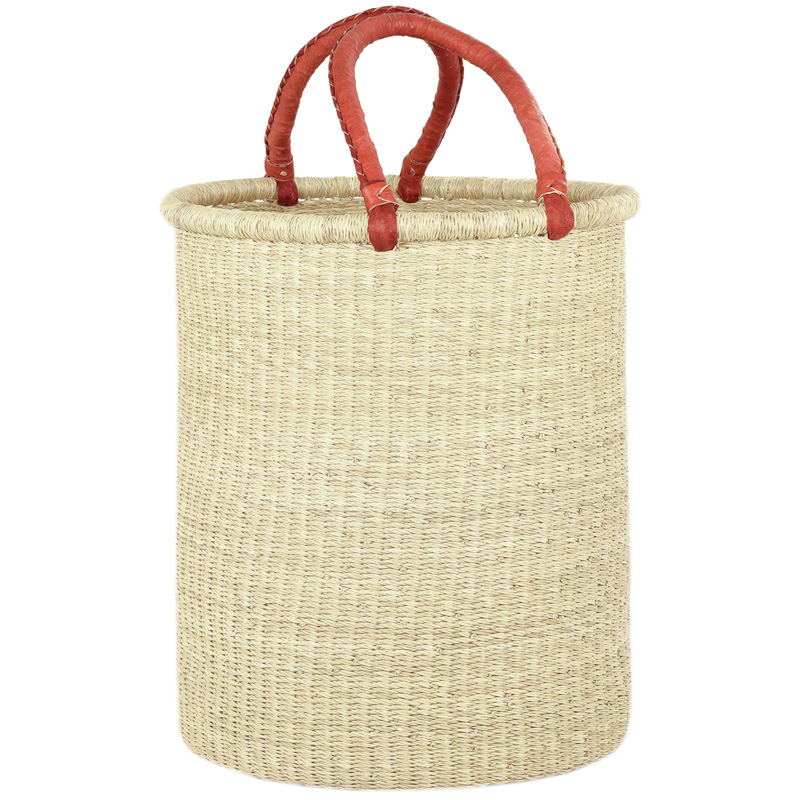 Johari Tall Basket with Two Handles